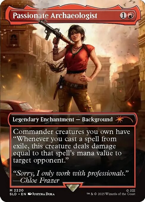 Passionate Archaeologist (SLD) 2220 - Foil - Near Mint