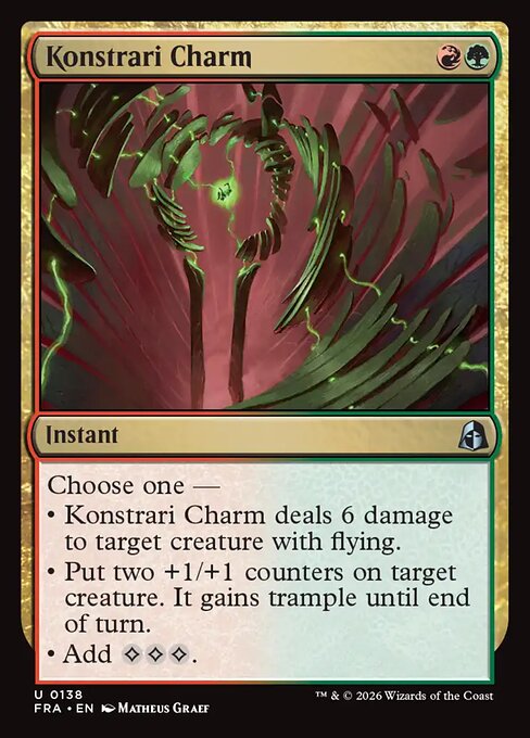 Konstrari Charm Foil (FRA) #138