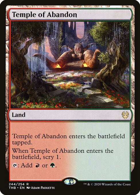 Temple of Abandon (THB) 244 - Near Mint