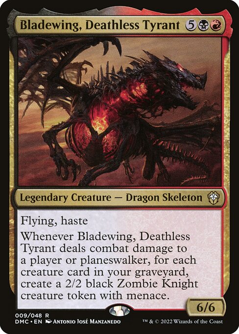 Bladewing, Deathless Tyrant (DMC) 9 - Near Mint