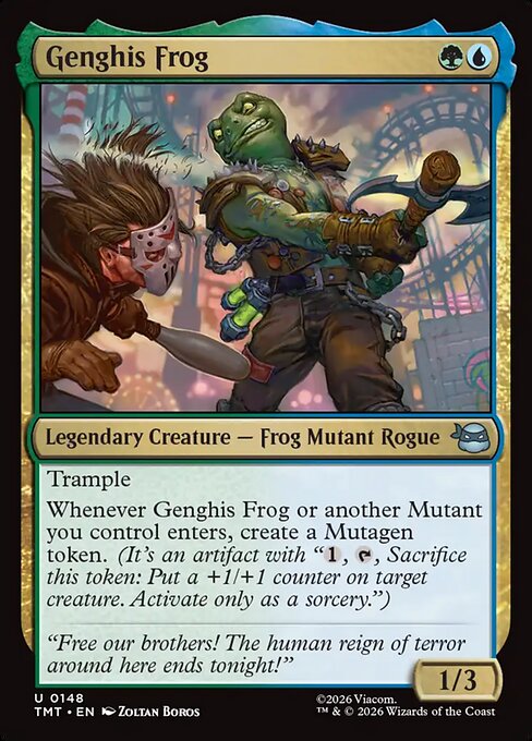 Genghis Frog (TMT) 148 - Foil - Near Mint