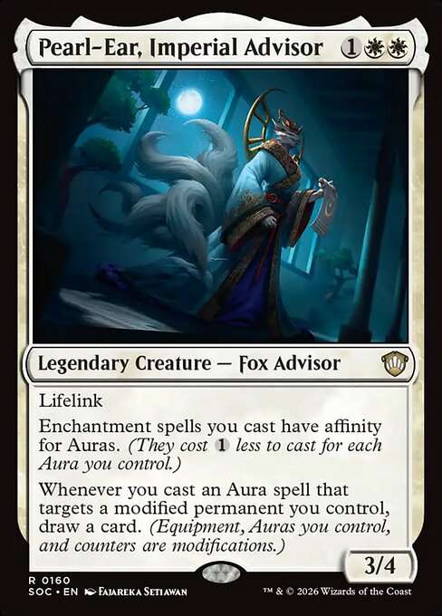 Pearl-Ear, Imperial Advisor (SOC) 160 - Near Mint