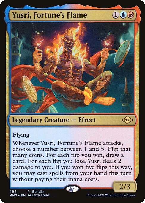 Yusri, Fortune's Flame Foil (MH2) #492