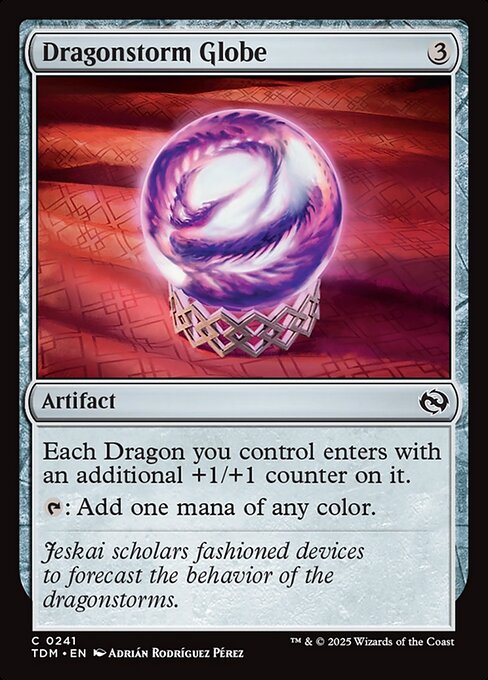 Dragonstorm Globe Foil (TDM) #241