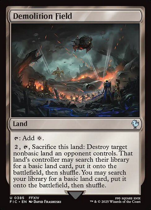 Demolition Field (FIC) 385 - Near Mint