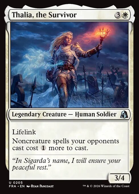 Thalia, the Survivor (FRA) 205 - Foil - Near Mint