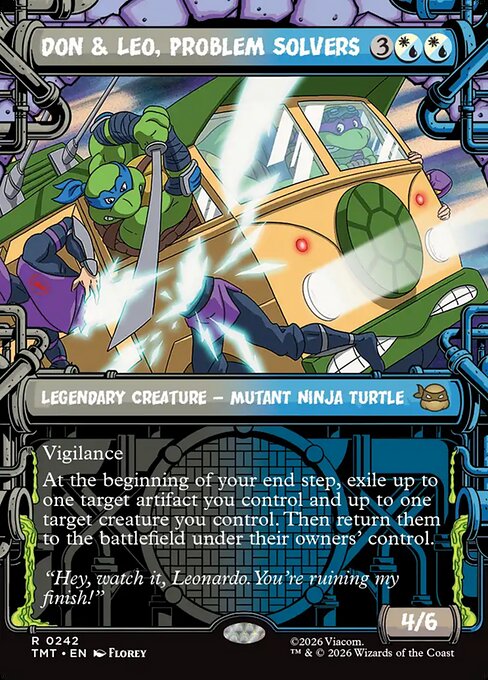 Don & Leo, Problem Solvers (TMT) 242 - Foil - Near Mint