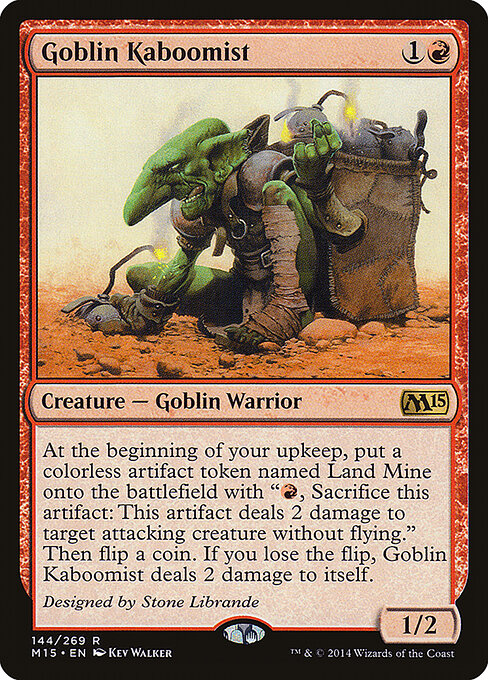 Goblin Kaboomist (M15) 144 - Near Mint