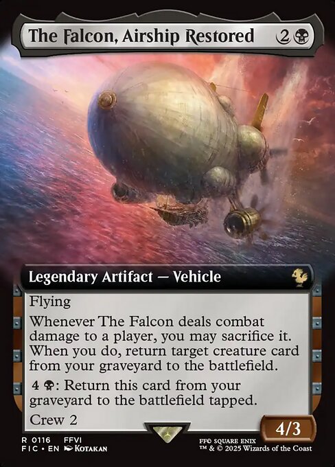 The Falcon, Airship Restored (FIC) 116 - Near Mint