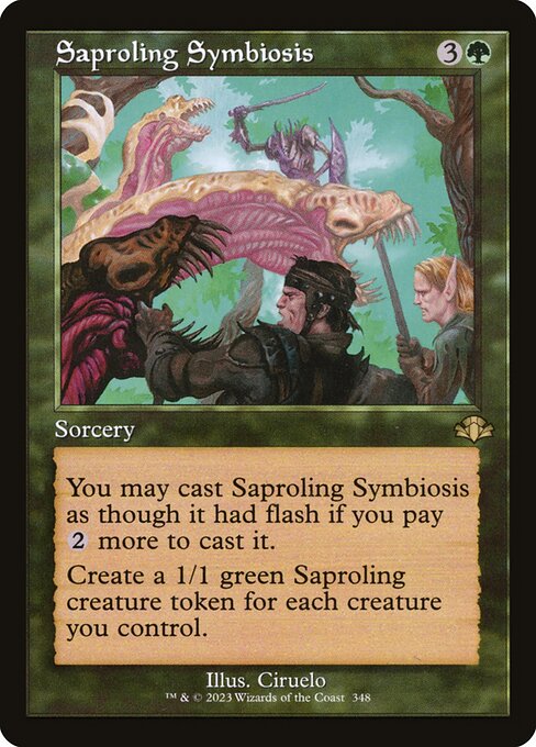 Saproling Symbiosis Foil (DMR) #348
