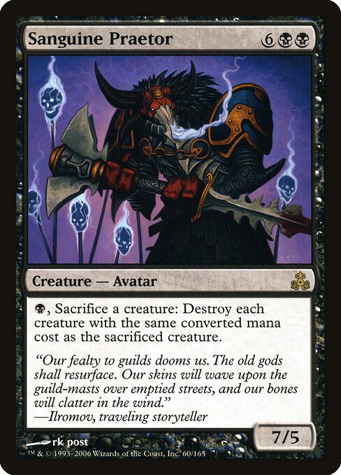 Sanguine Praetor (GPT) 60 - Near Mint