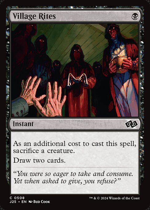 Village Rites (J25) 508 - Near Mint