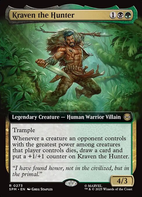 Kraven the Hunter (SPM) 273 - Near Mint