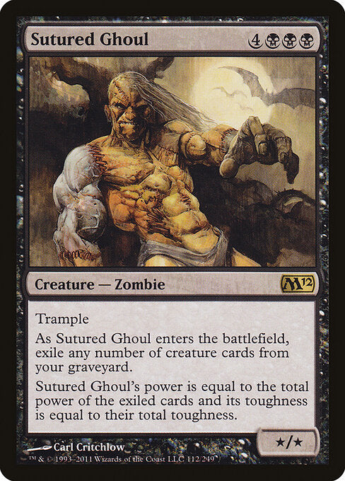Sutured Ghoul (M12) 112 - Near Mint