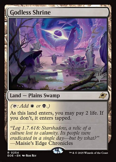 Godless Shrine (PEOE) 254p - Foil - Near Mint