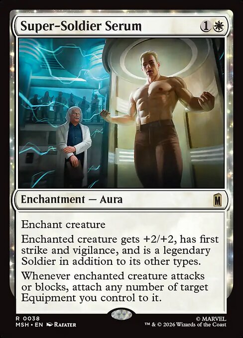 Super-Soldier Serum (MSH) 38 - Near Mint