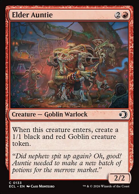 Elder Auntie Foil (ECL) #133