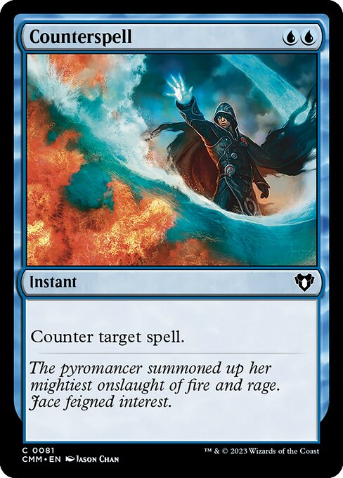 Counterspell (CMM) 81 - Foil - Near Mint