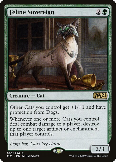 Feline Sovereign (M21) 180 - Near Mint