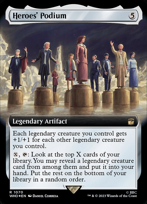 Heroes' Podium (WHO) 1070 - Foil - Near Mint