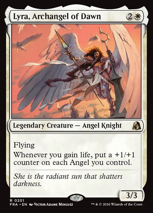 Lyra, Archangel of Dawn (FRA) 201 - Near Mint