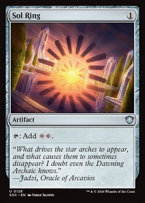 Sol Ring (SOC) 128 - Near Mint