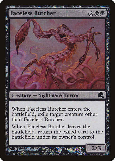 Faceless Butcher Foil (PD3) #3