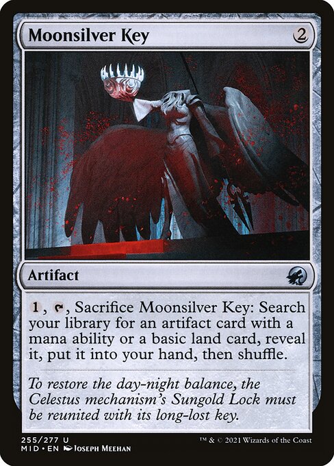 Moonsilver Key (MID) 255 - Foil - Near Mint
