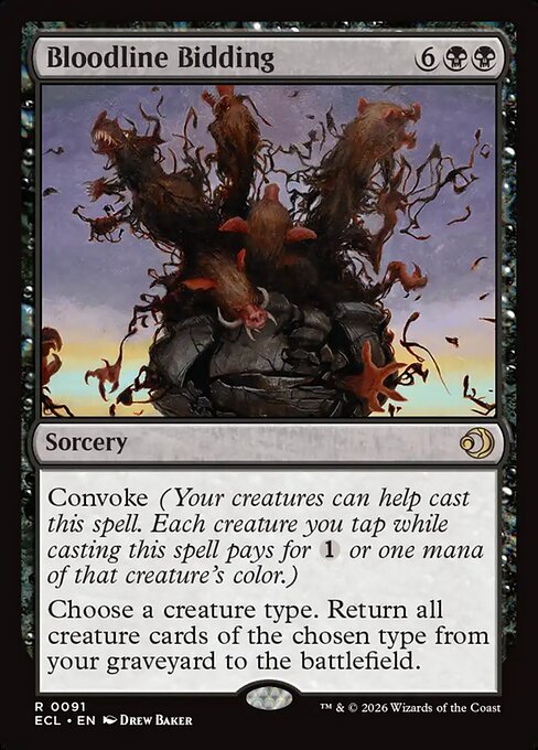 Bloodline Bidding (ECL) 91 - Near Mint