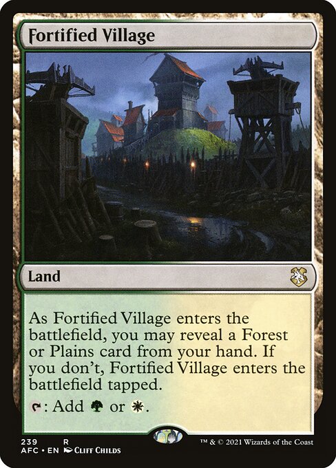Fortified Village (AFC) 239 - Near Mint