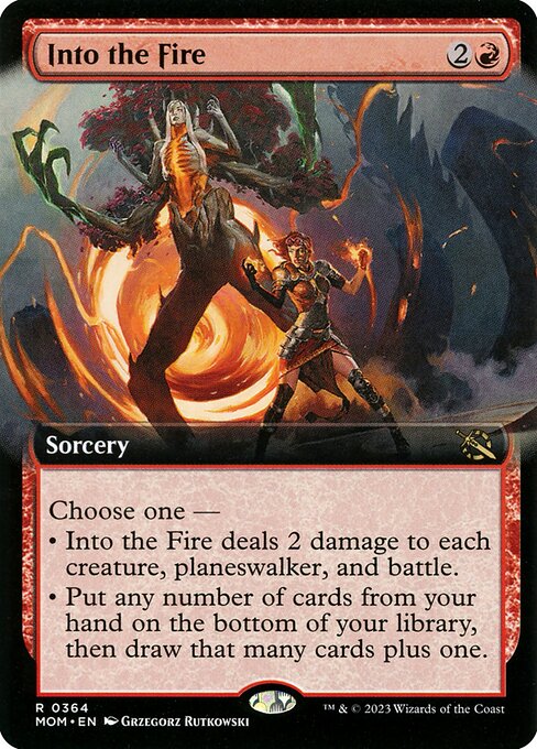 Into the Fire (MOM) 364 - Foil - Near Mint