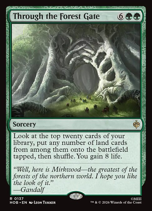 Through the Forest Gate Foil (HOB) #137