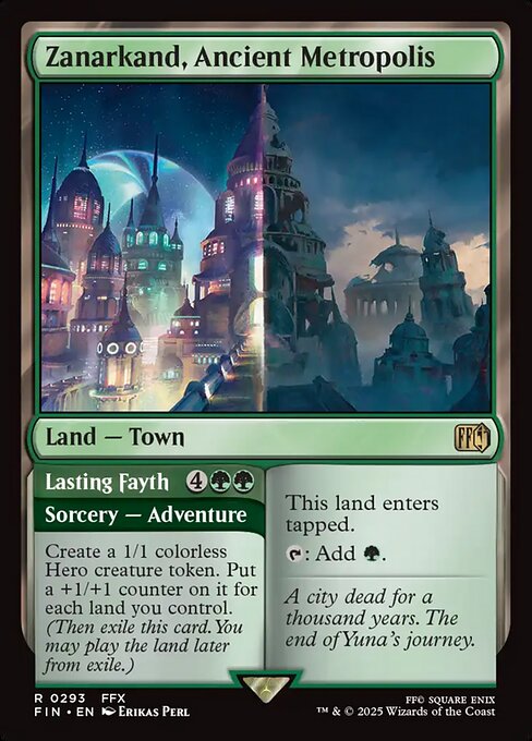 Zanarkand, Ancient Metropolis // Lasting Fayth (FIN) 293 - Near Mint
