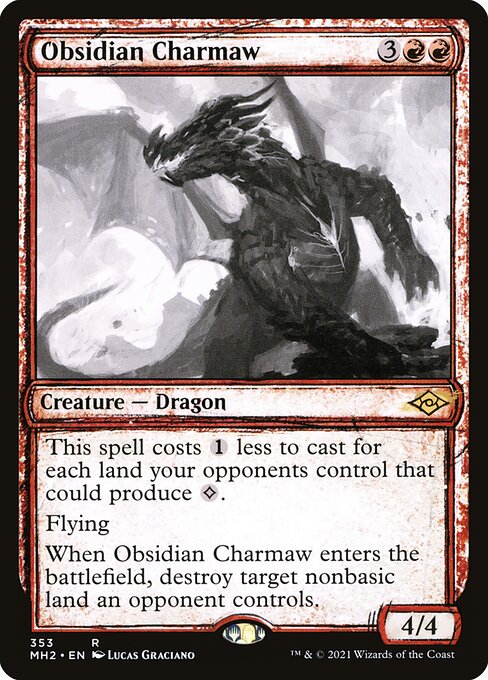 Obsidian Charmaw (MH2) 353 - Near Mint