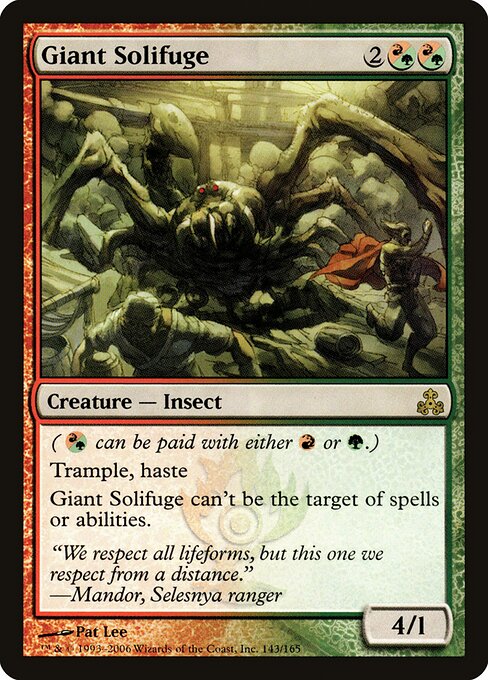 Giant Solifuge (GPT) 143 - Near Mint