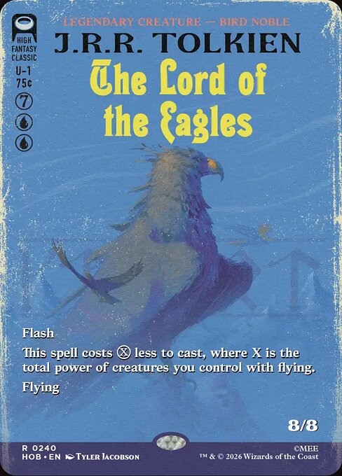 The Lord of the Eagles (HOB) 240 - Near Mint