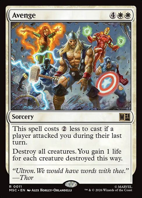 Avenge (MSC) 11 - Near Mint