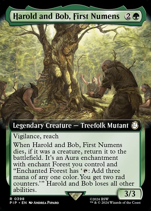 Harold and Bob, First Numens Foil (PIP) #398