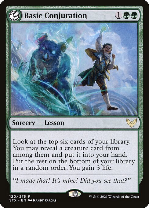 Basic Conjuration (STX) 120 - Near Mint