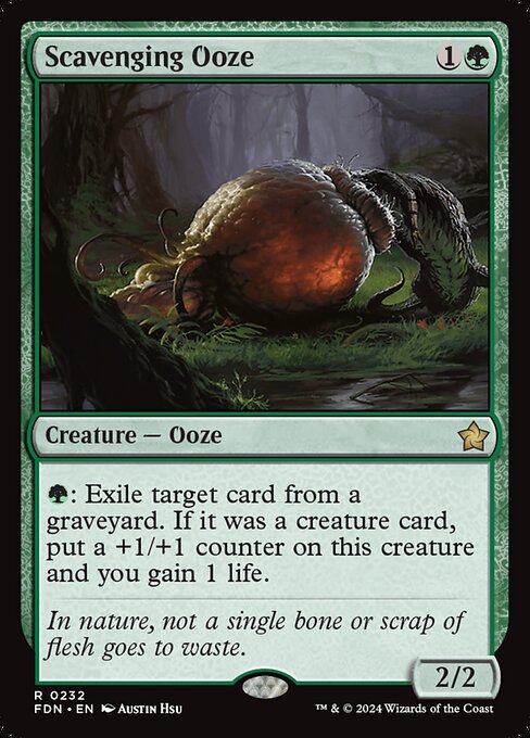 Scavenging Ooze (FDN) 232 - Near Mint
