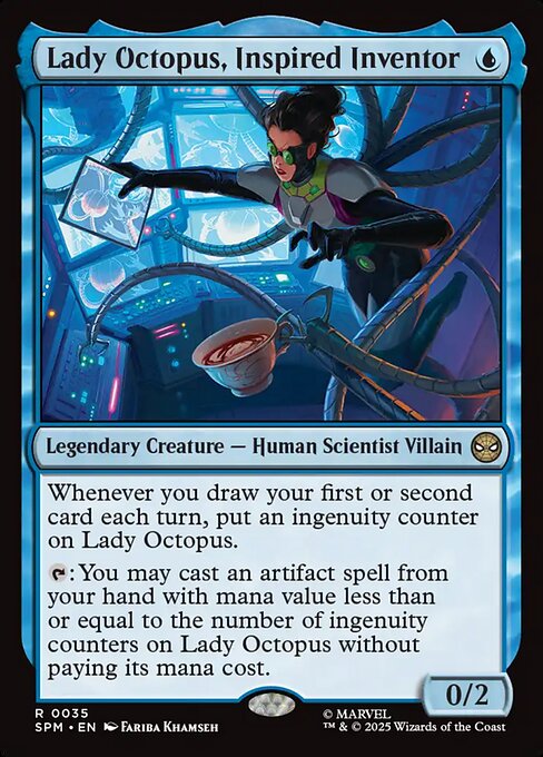 Lady Octopus, Inspired Inventor (SPM) 35 - Near Mint