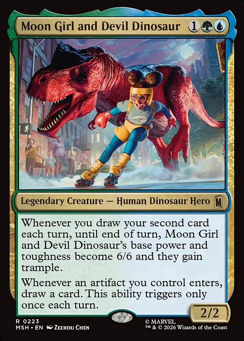 Moon Girl and Devil Dinosaur (MSH) 223 - Near Mint