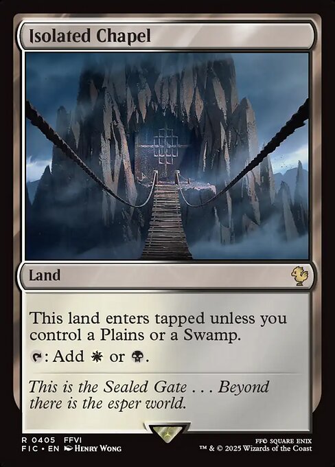 Isolated Chapel (FIC) 405 - Near Mint