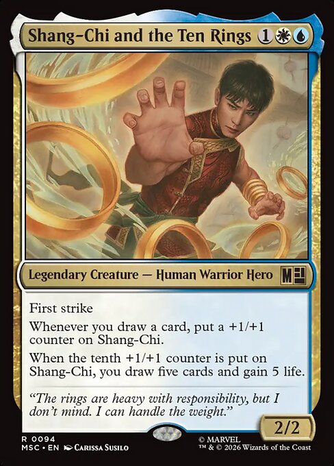 Shang-Chi and the Ten Rings (MSC) 94 - Near Mint