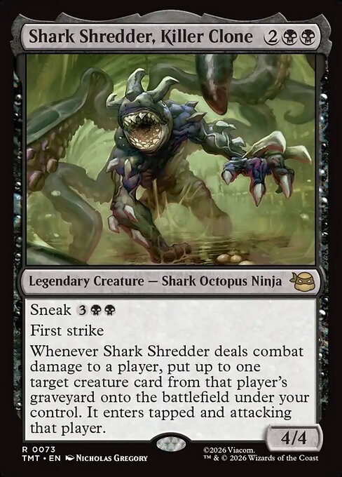 Shark Shredder, Killer Clone (TMT) 73 - Near Mint