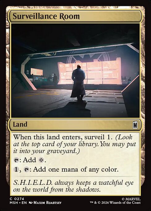 Surveillance Room (MSH) 274 - Foil - Near Mint