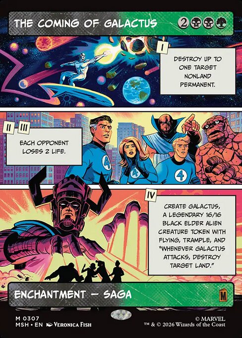 The Coming of Galactus (MSH) 307 - Near Mint