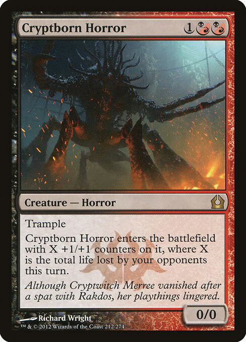 Cryptborn Horror (RTR) 212 - Near Mint
