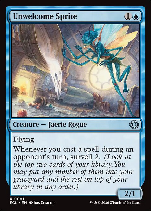 Unwelcome Sprite Foil (ECL) #81