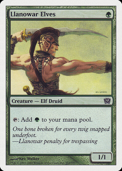 Llanowar Elves (9ED) 253 - Near Mint